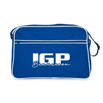 IGP BEAUCERON Chien Sport Wilsigns Chien Chien - Sac Retro - bleu/blanc - Devant