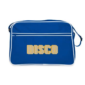 Golden Age DISCO avec Bling Bling Gemstones - Sac Retro - bleu/blanc - Devant