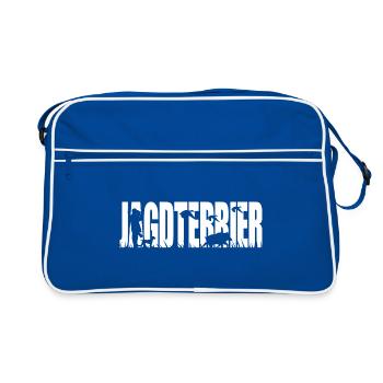 CHASSE TERRIER Chiens de chasse Chiens de chasse Chasseurs Wilsigns - Sac Retro - bleu/blanc - Devant