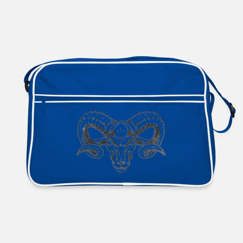 Widder Sternzeichen Horoskop Retro Tasche