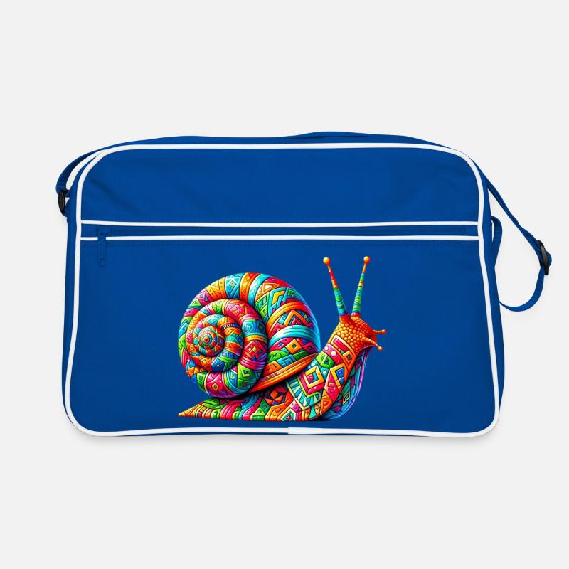 Schnecke Retro Tasche