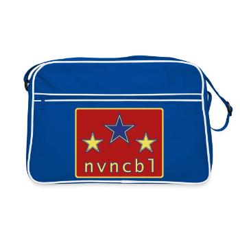 Invincible 03 - Sac Retro - bleu/blanc - Devant