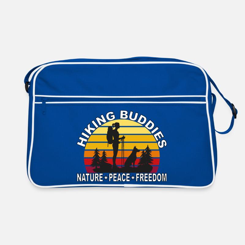 Compagnons de randonnée - Nature, paix, liberté, liberté Sac Retro