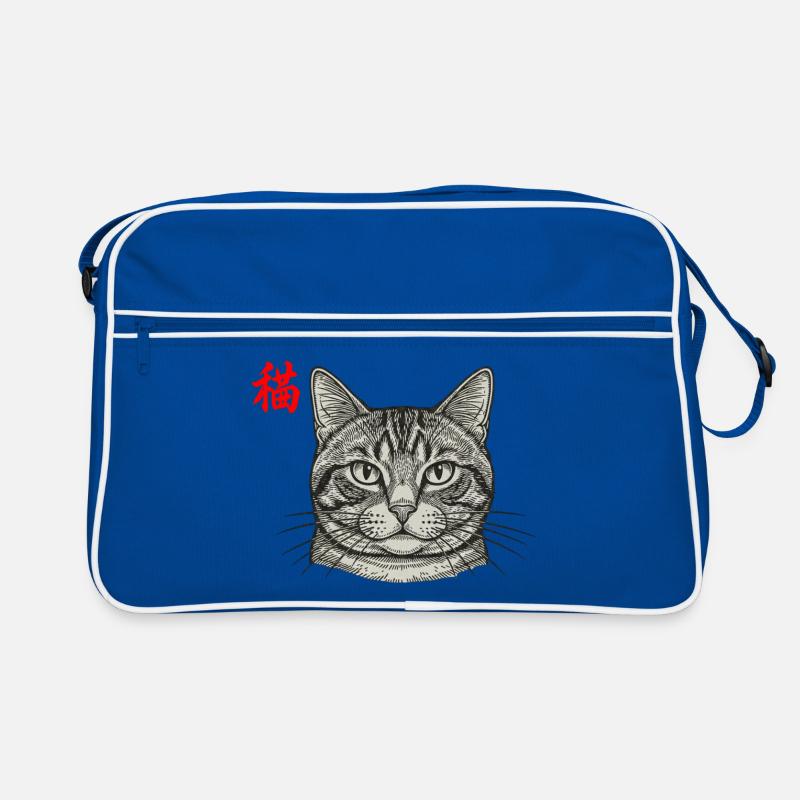 Cat Asian Retro Bag