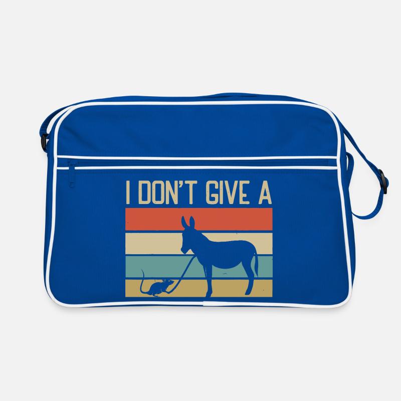 Das ist mir scheißegal. Retro Tasche