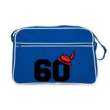 60 - Sac Retro - bleu/blanc - Devant