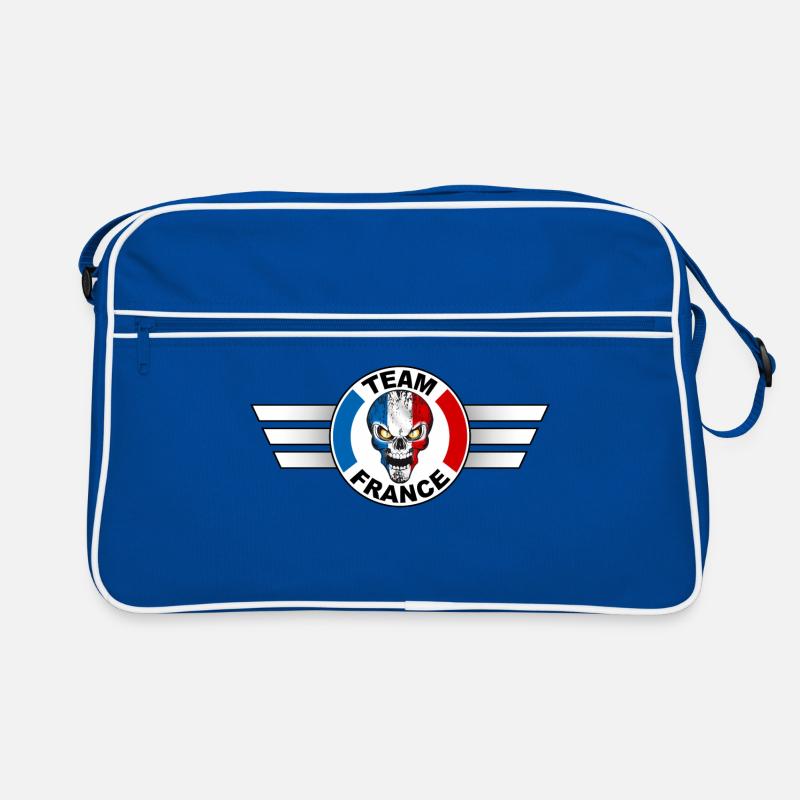 France skull team 2 Sac Retro