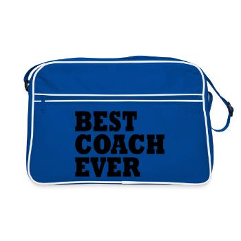 Best coach ever - Sac Retro - bleu/blanc - Devant