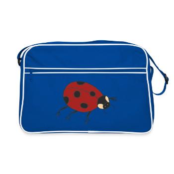coccinelle - Sac Retro - bleu/blanc - Devant