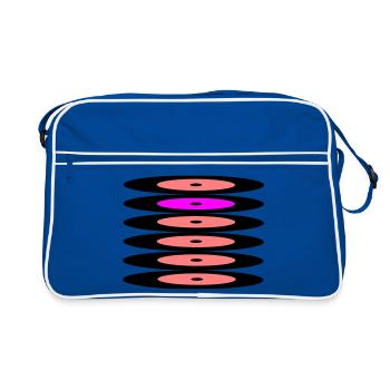 Archives - Sac Retro - bleu/blanc - Devant