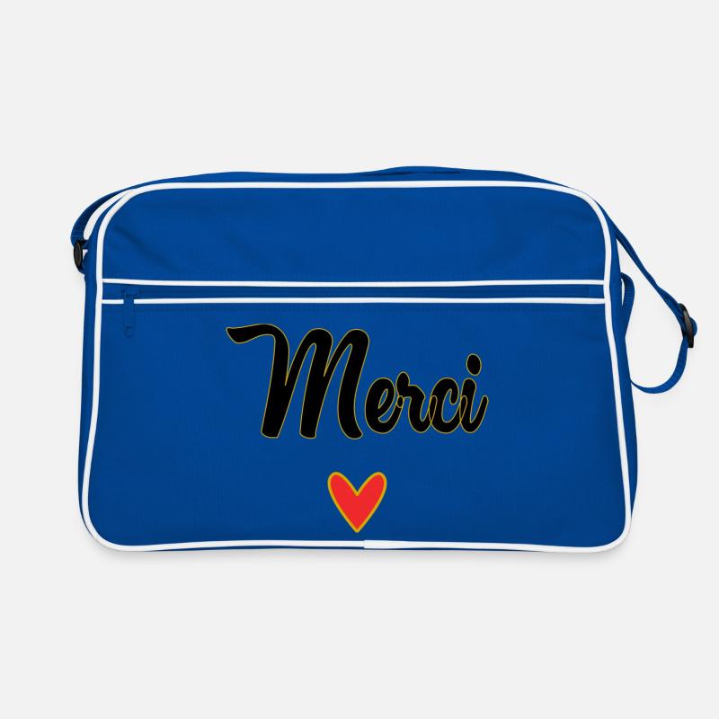 MERCI. ANNIVERSAIRE. NAISSANCE. Sac Retro