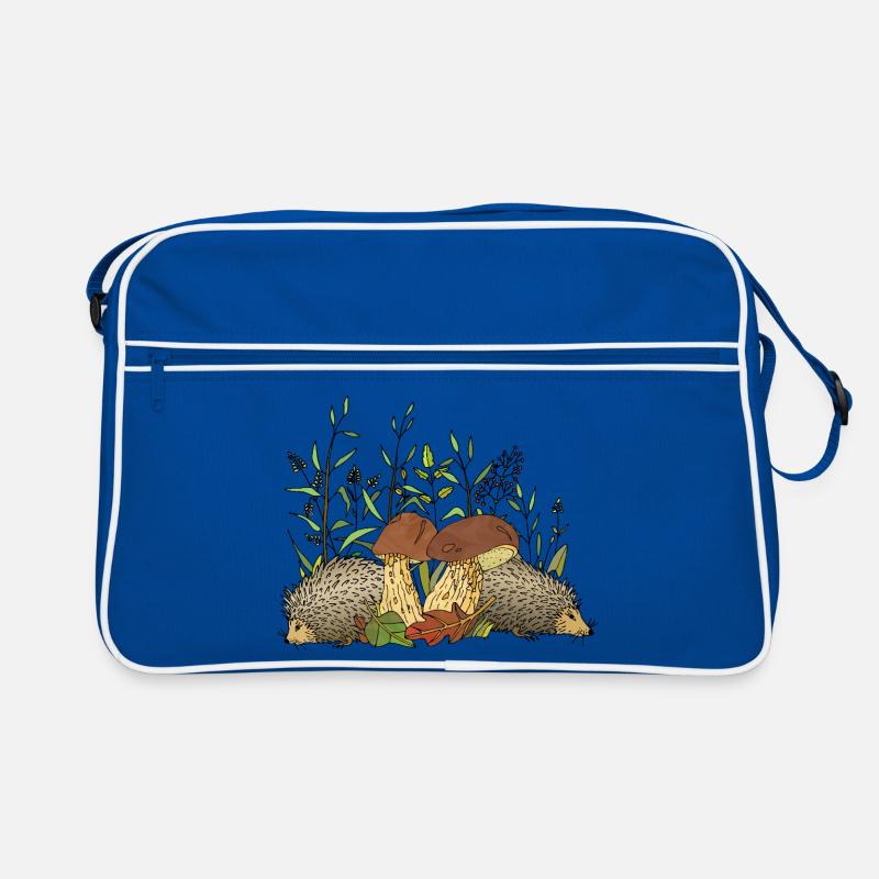 Hedgehogs Retro Bag