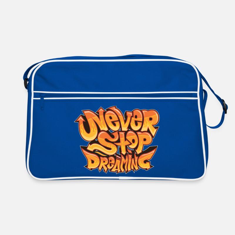 Never Stop Dreaming Retro Bag