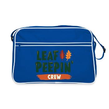 Citation de Leaf Peeping Crew - Sac Retro - bleu/blanc - Devant