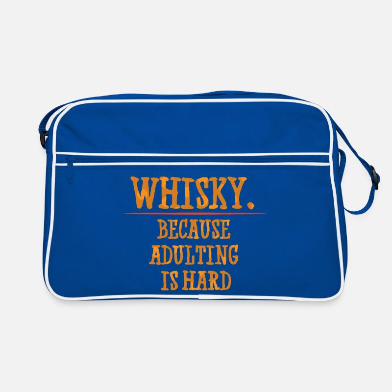 Whiskey Saying Whiskey Drinker Whiskey Lovers Retro Bag