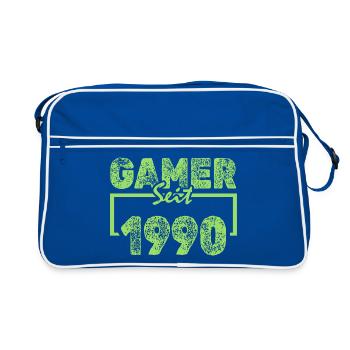 1990 - Retro Bag - blue/white - Front