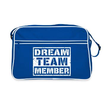 Dream Team Member (Used) - Sac Retro - bleu/blanc - Devant