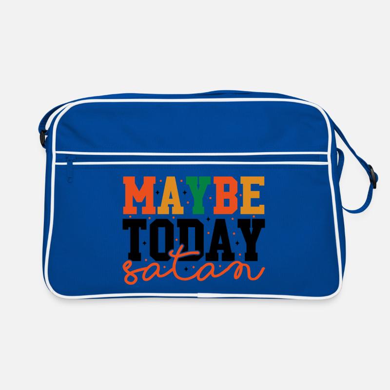 Colorful Letter Pattern Dots Retro Bag