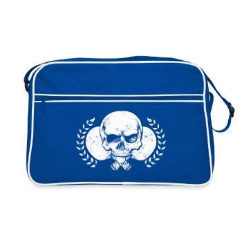 Table tennis - Retro Bag - blue/white - Front