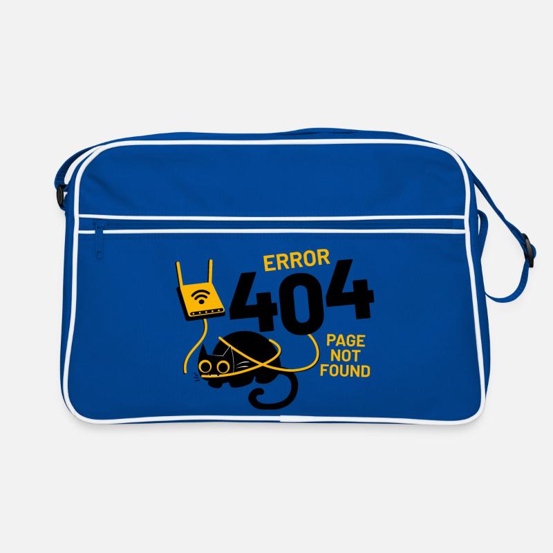 Error 404 Page Not Found Retro Bag