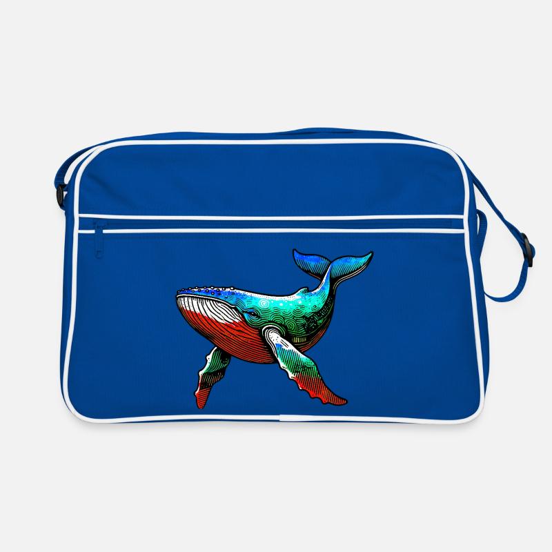 Whale Retro Bag