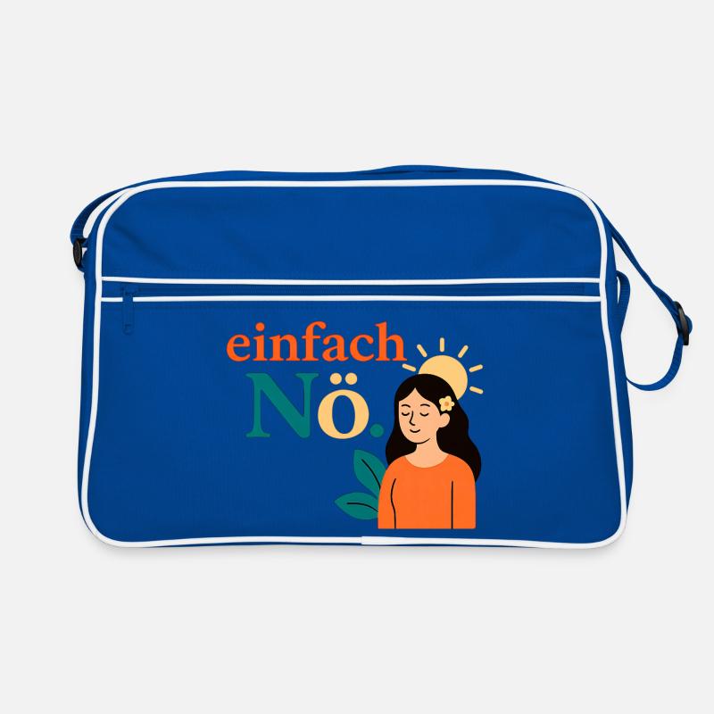 Juste non. Conception de la pleine conscience Sac Retro