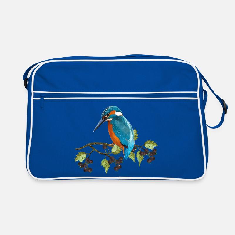 Bunter Vogel Retro Tasche