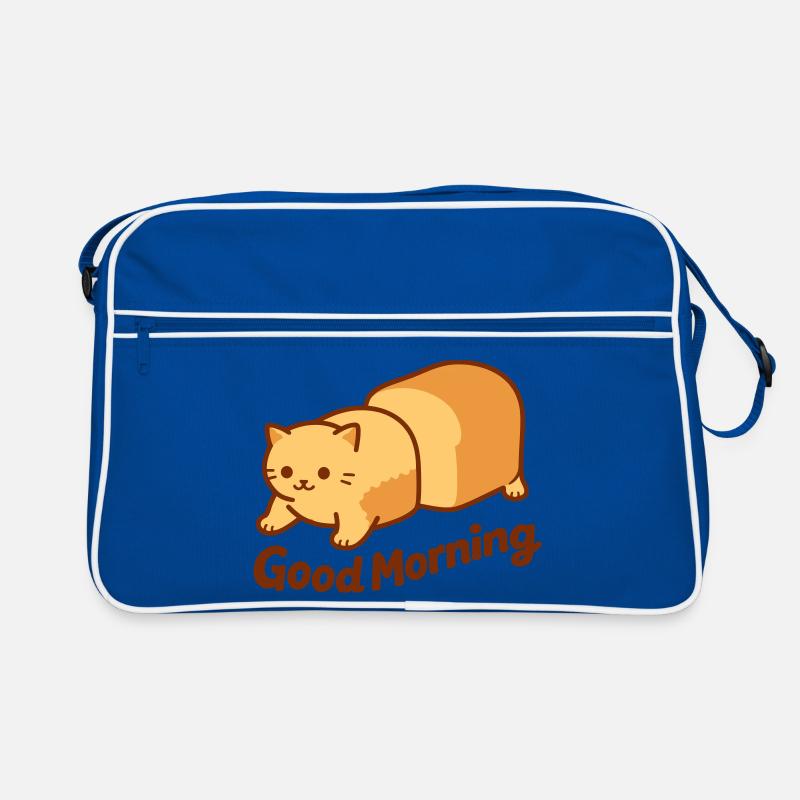 Cat Bread Meme Retro Bag