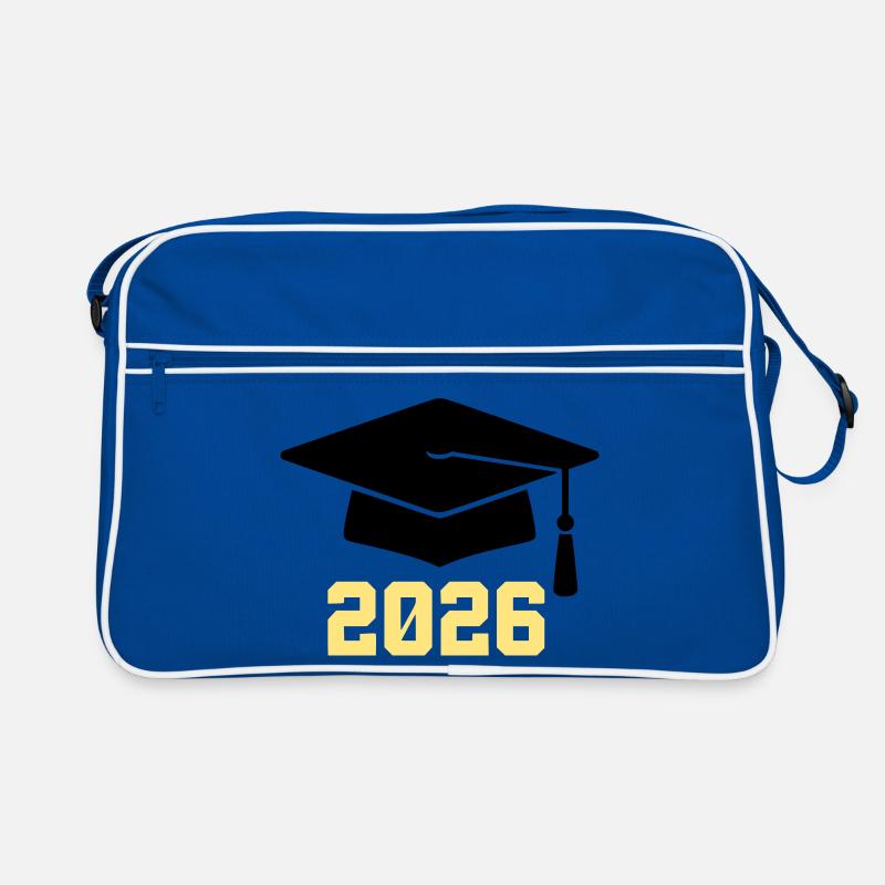 Graduate 2026 Bachelor Hat Retro Bag