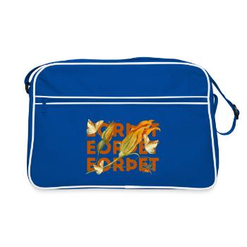 Terre ancienne - Sac Retro - bleu/blanc - Devant