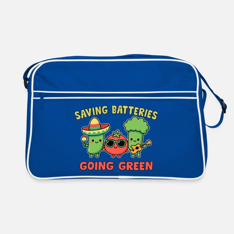Fun and eco-friendly plant-based statement Retro Bag