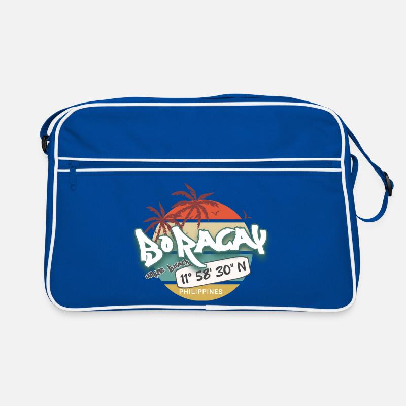 Breitengrade  Retro Tasche