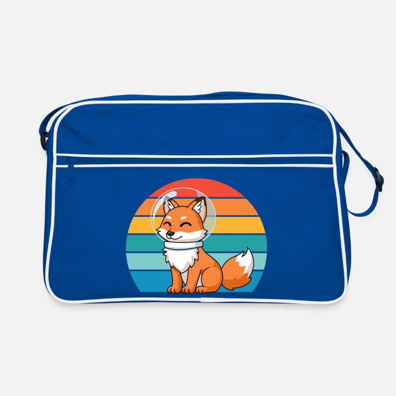 Astronauts Retro Predator Red Fox Fox Lover Retro Bag
