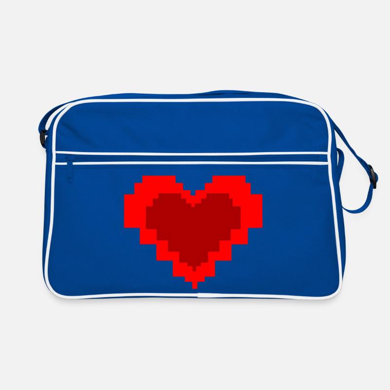 Graphismes Pixel Heart 8 Bits Sac Retro