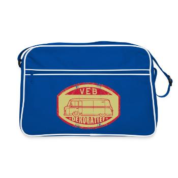 Barkas b 1000 - VEB Dekoratief - Sac Retro - bleu/blanc - Devant