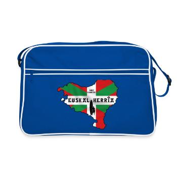 eh_surf_country - basque country - Sac Retro - bleu/blanc - Devant