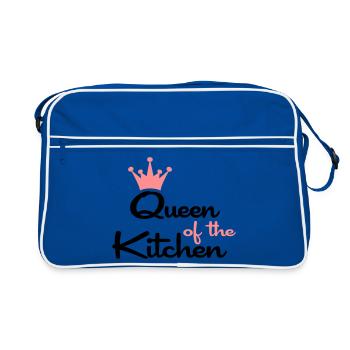 cuire - Sac Retro - bleu/blanc - Devant