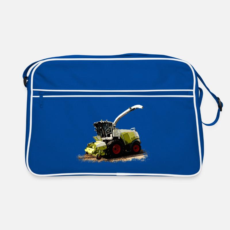 Moissonneuse-batteuse Claas Jaguar 930 - Sac Retro - bleu/blanc