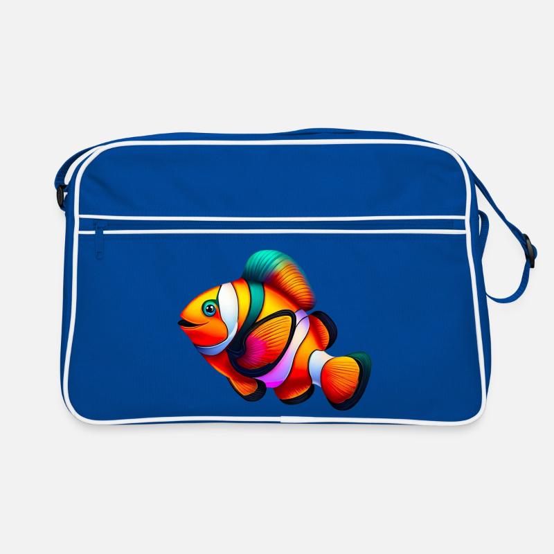 Poisson-clown Sac Retro