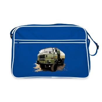 W50 Camion Classique - Sac Retro - bleu/blanc - Devant