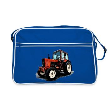 Belarus MTS 550 - Retro Bag - blue/white - Front