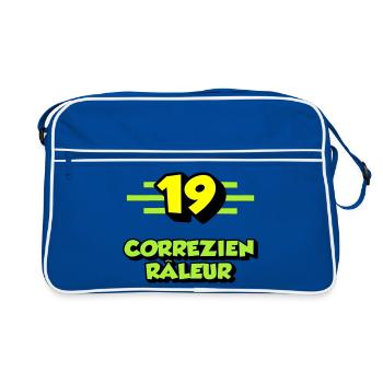 Complaining Correzien - Retro Bag - blue/white - Front