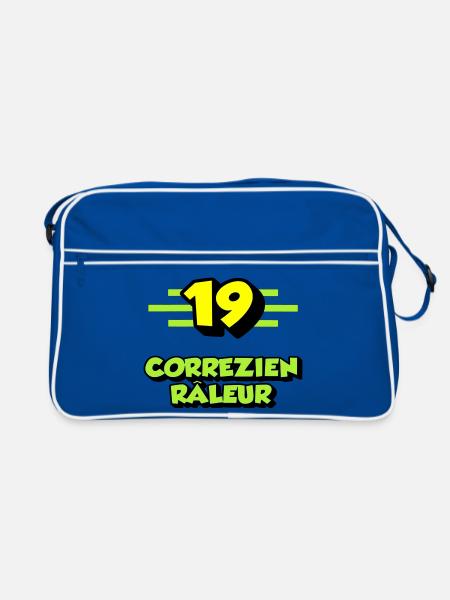 Complaining Correzien - Retro Bag - blue/white - Front