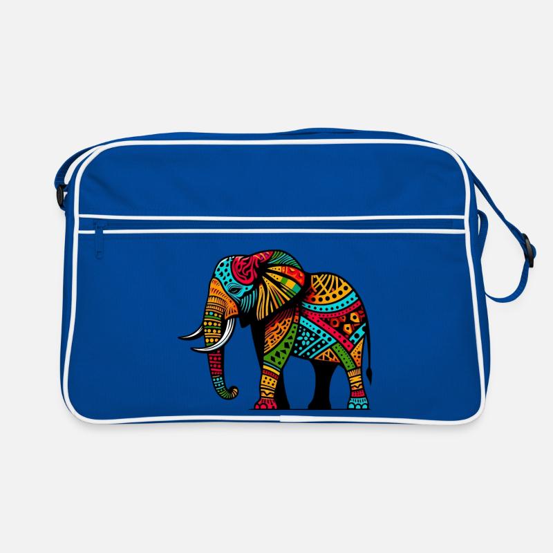 Elefant Retro Tasche