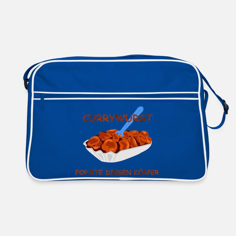 Currywurst Retro Tasche