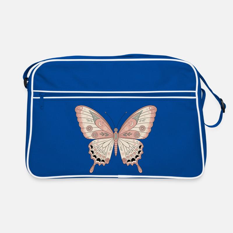 Boho Schmetterling Retro Tasche