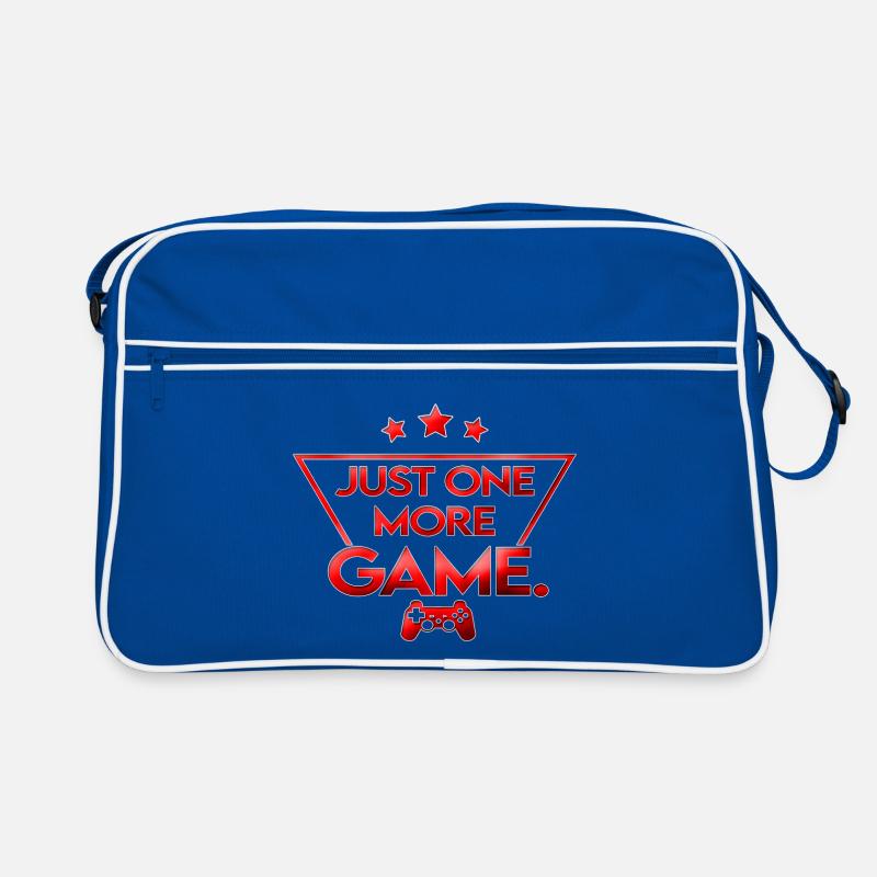 Just_one_more_game_ _rot_farbe Sac Retro