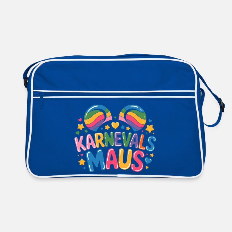 Karnevalsmaus Karneval Köln Kölner Karnevals Maus Retro Tasche