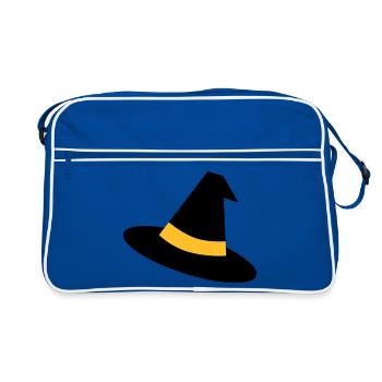 Witch's Hat - Retro Bag - blue/white - Front