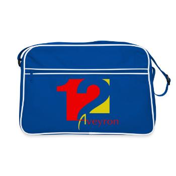 Aveyron - Sac Retro - bleu/blanc - Devant
